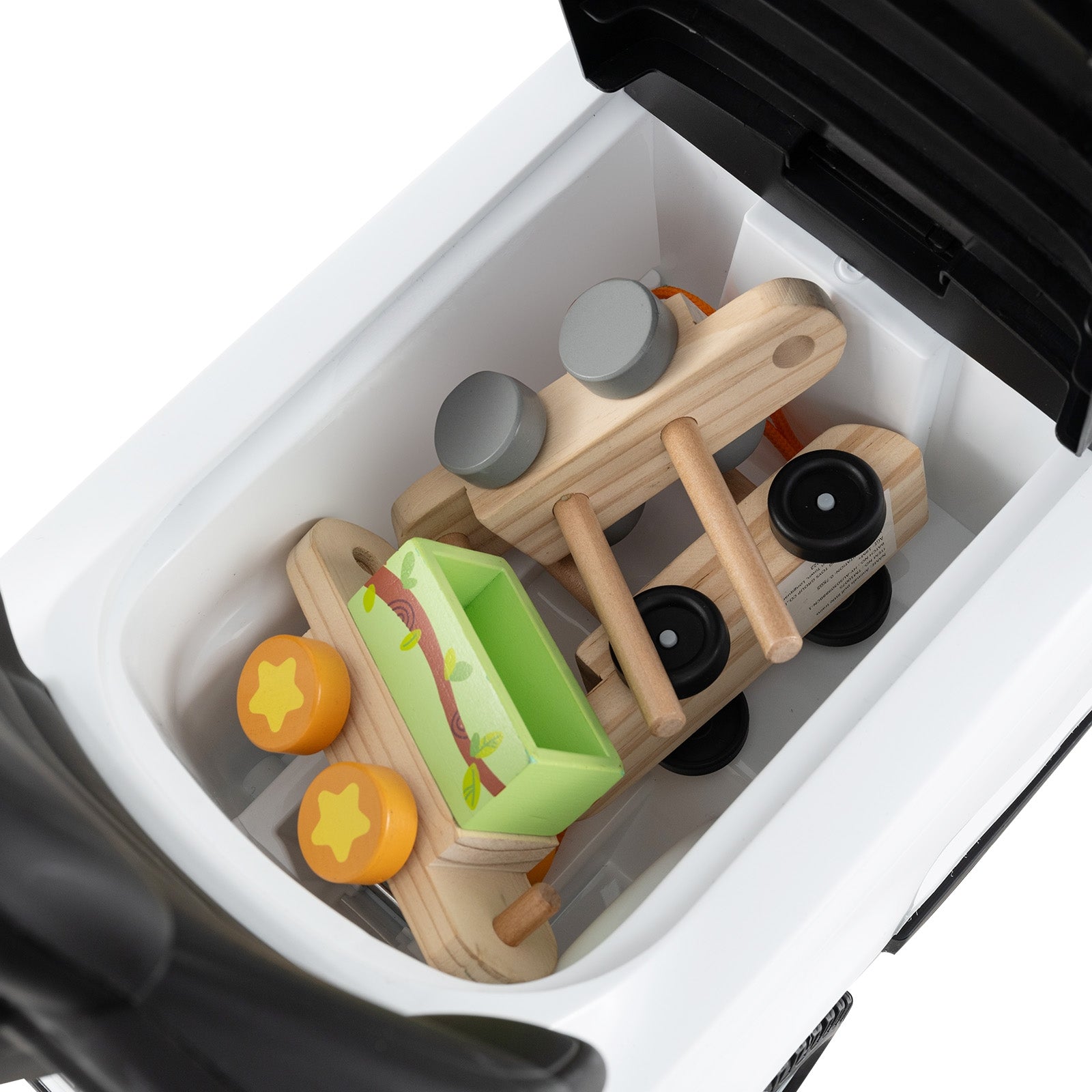 3 In 1 Push Car, Removable Handle, Guardrail, 18-36 Months, White Push & Pedal Ride On Toys at Gallery Canada