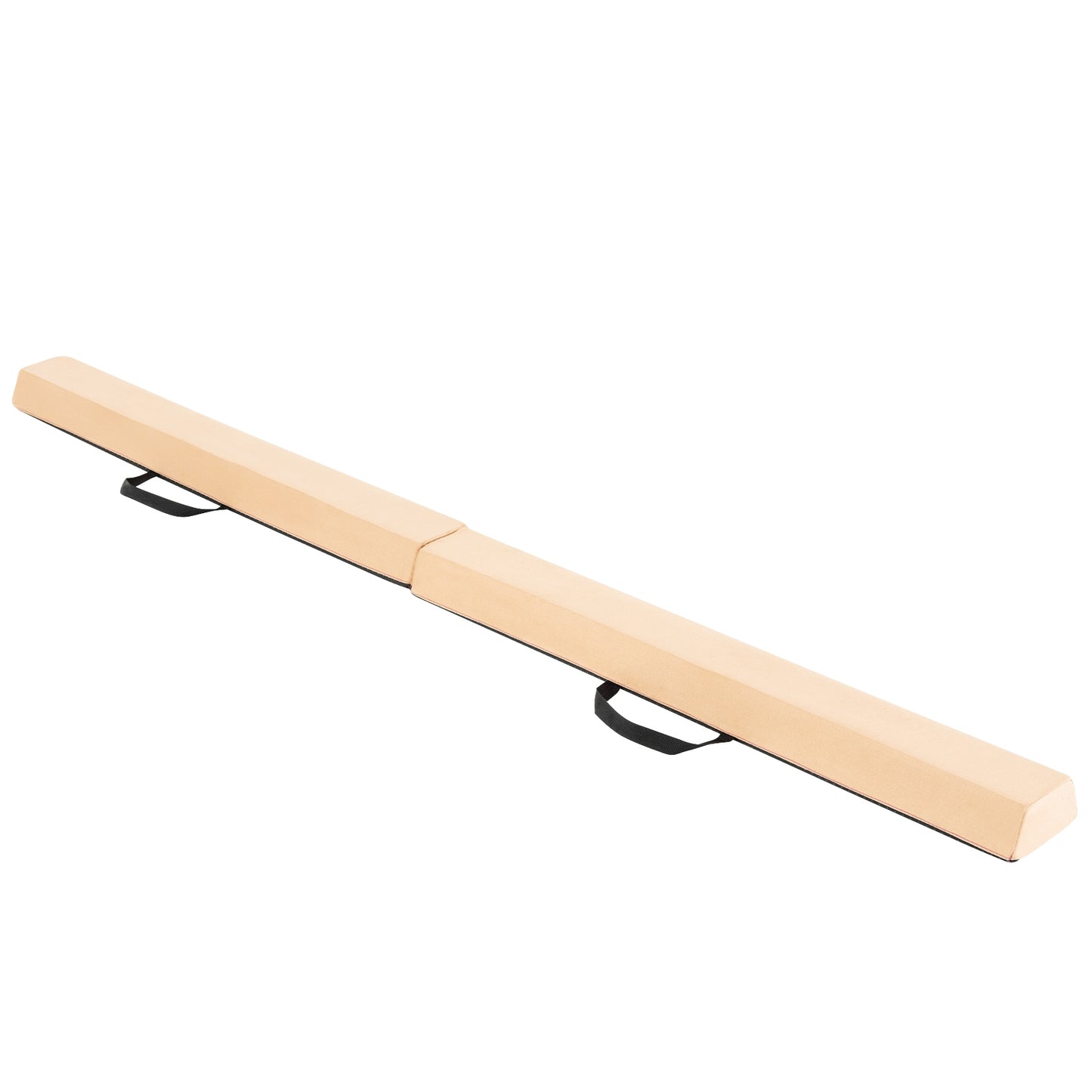 7 FT Folding Balance Beam, Removable Suede Cover, Non-Slip Bottom, Khaki Baby Gyms & Playmats at Gallery Canada