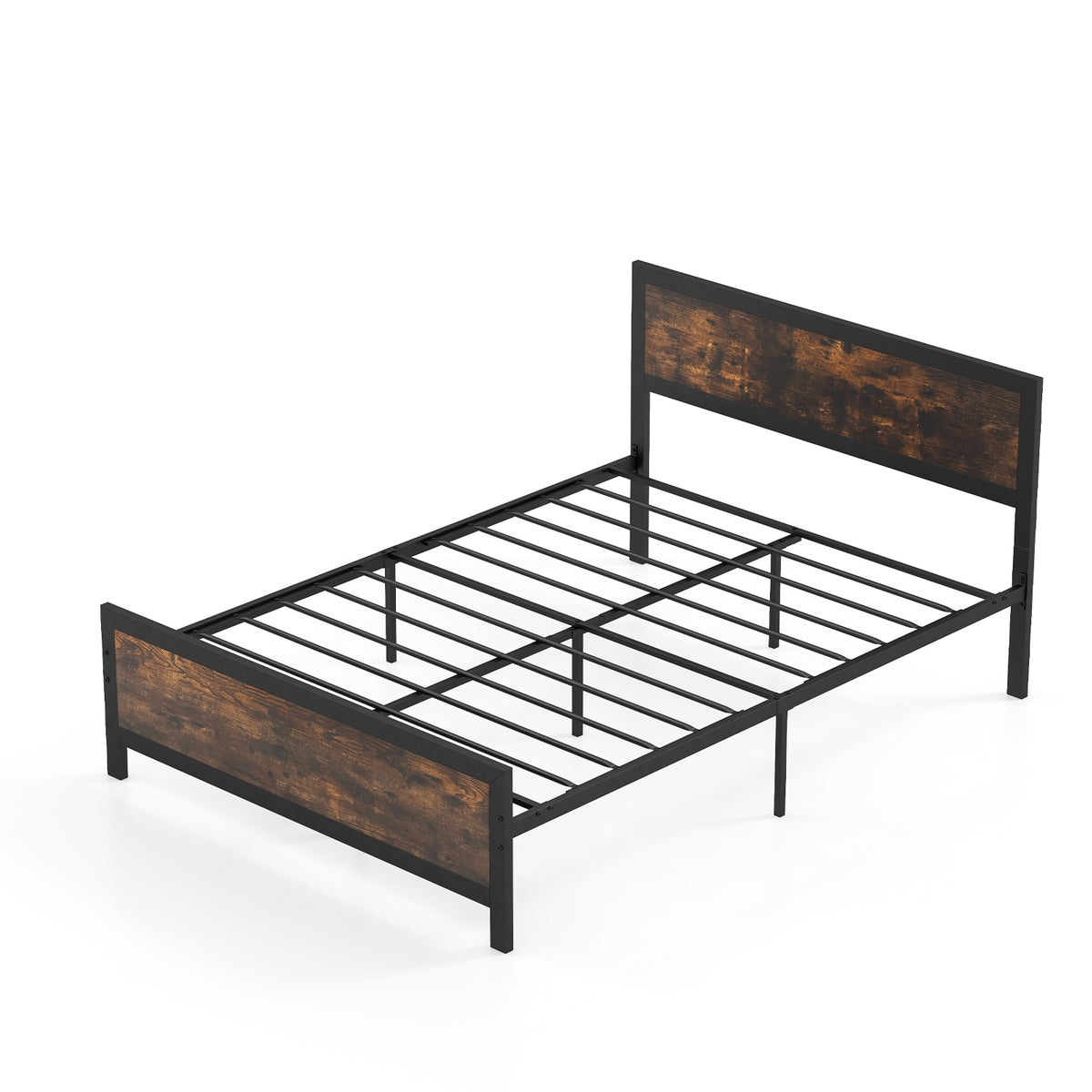 Metal Bed Frame With Headboard, Full Size Simple Bed Frame Options at Gallery Canada
