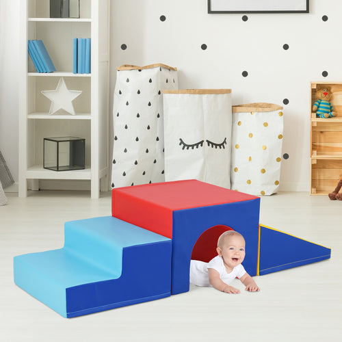 Infant Foam Block Play Set, Yellow