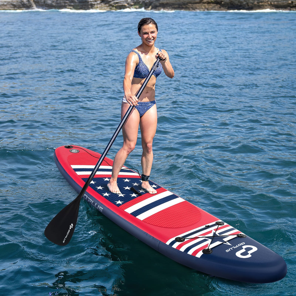 Inflatable Paddle Board, Removable Fin, Backpack Surfing at Gallery Canada