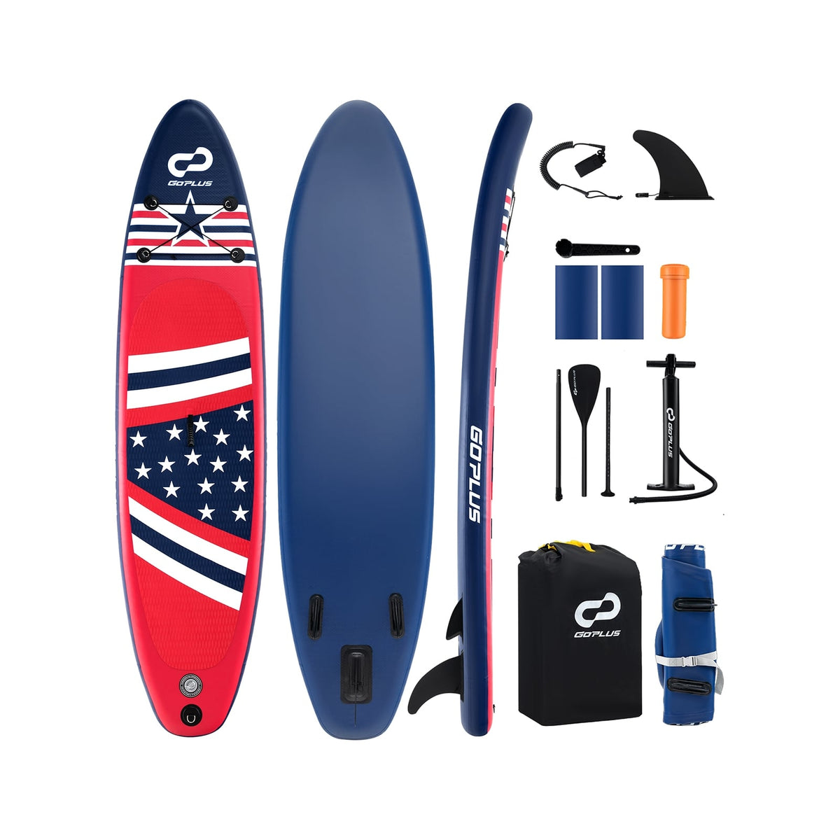 Inflatable Paddle Board, Removable Fin, Backpack Surfing at Gallery Canada