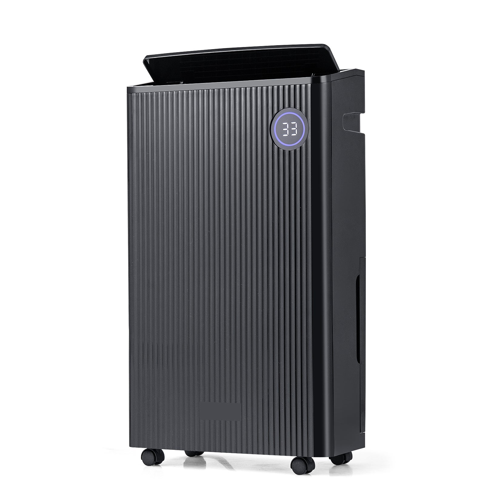 4500 Sq. Ft 57 Pint Quiet Dehumidifier, Basement, 4 Modes, Black Dehumidifiers Black at Gallery Canada