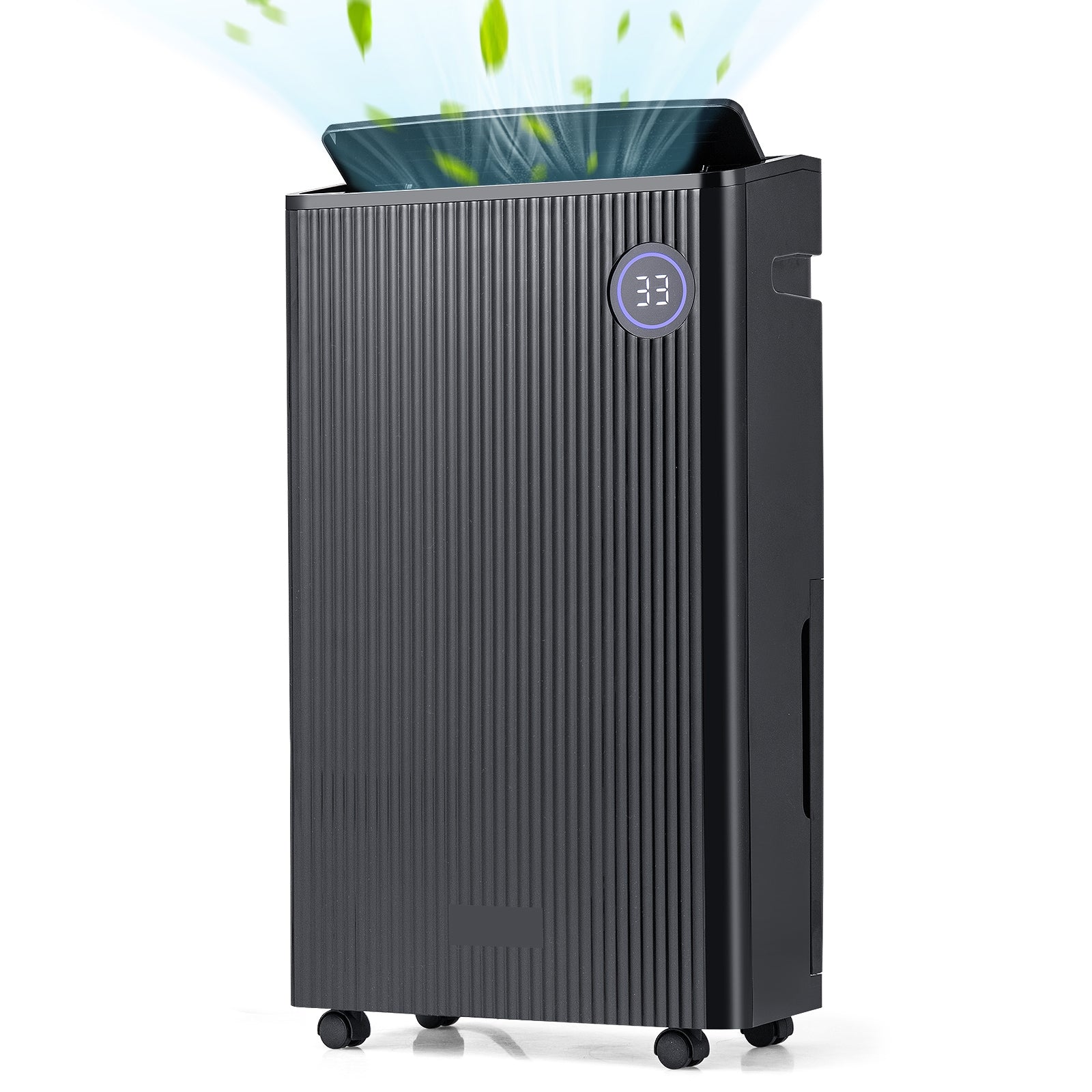 4500 Sq. Ft 57 Pint Quiet Dehumidifier, Basement, 4 Modes, Black Dehumidifiers at Gallery Canada