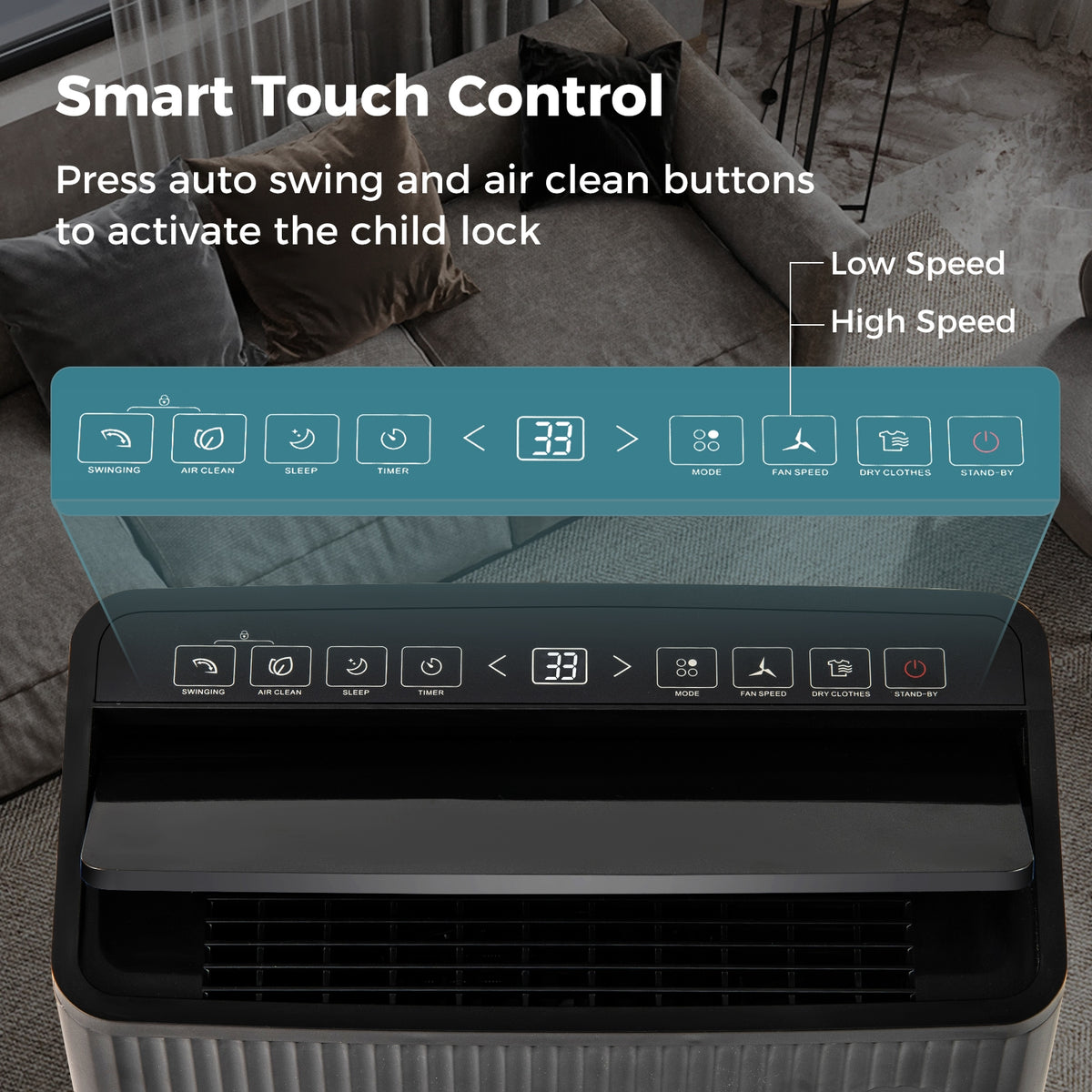 4500 Sq. Ft 57 Pint Quiet Dehumidifier, Basement, 4 Modes, Black Dehumidifiers at Gallery Canada