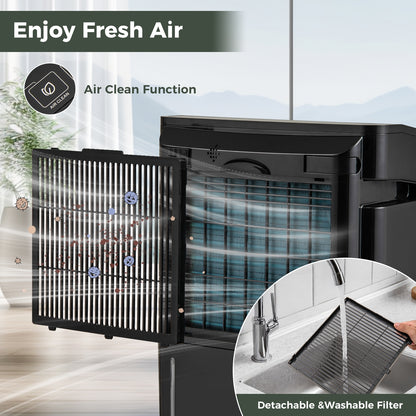 4500 Sq. Ft 57 Pint Quiet Dehumidifier, Basement, 4 Modes, Black Dehumidifiers at Gallery Canada
