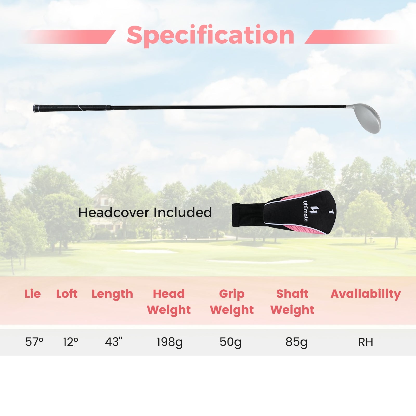 Women's 460CC Driver Golf Club, 12°, Silver Golf at Gallery Canada