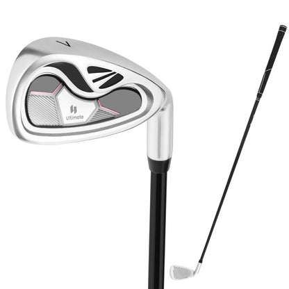Women's Iron Golf Club, Graphite Shaft, Headcover, Silver Golf at Gallery Canada