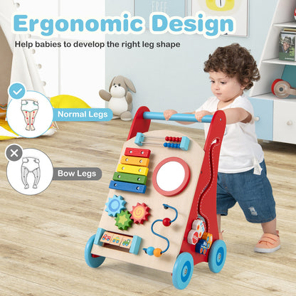 Baby Push Walker With Wheels, 3+ Years, Multicolor Baby Activity at Gallery Canada