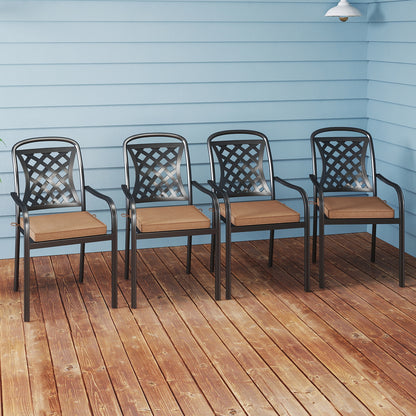 Outdoor Chair Cushion Set, Waterproof Fade-Resistant, Brown Outdoor Furniture Accessories at Gallery Canada