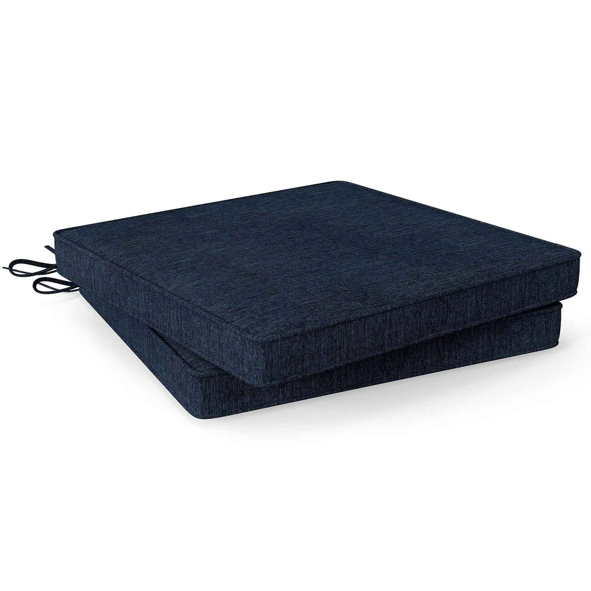 Outdoor Chair Cushion Set, Waterproof Fade-Resistant, Navy Outdoor Furniture Accessories at Gallery Canada
