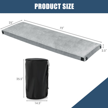 Lightweight Portable Memory Camping Mattress, With Carrying Bag, Gray Air Mattresses & Sleeping Bags at Gallery Canada