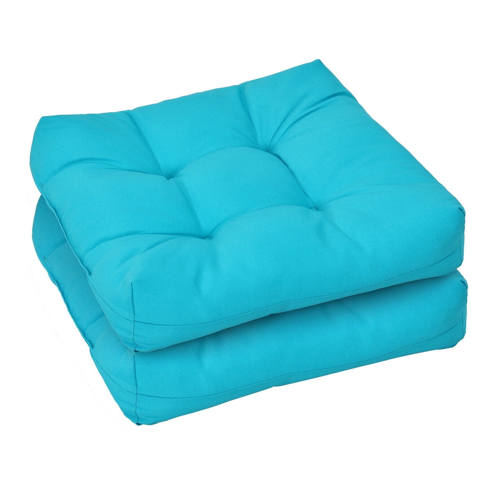 21 Inch x 21 Inch Patio Chair Seat Cushion, Turquoise Outdoor Furniture Accessories at Gallery Canada