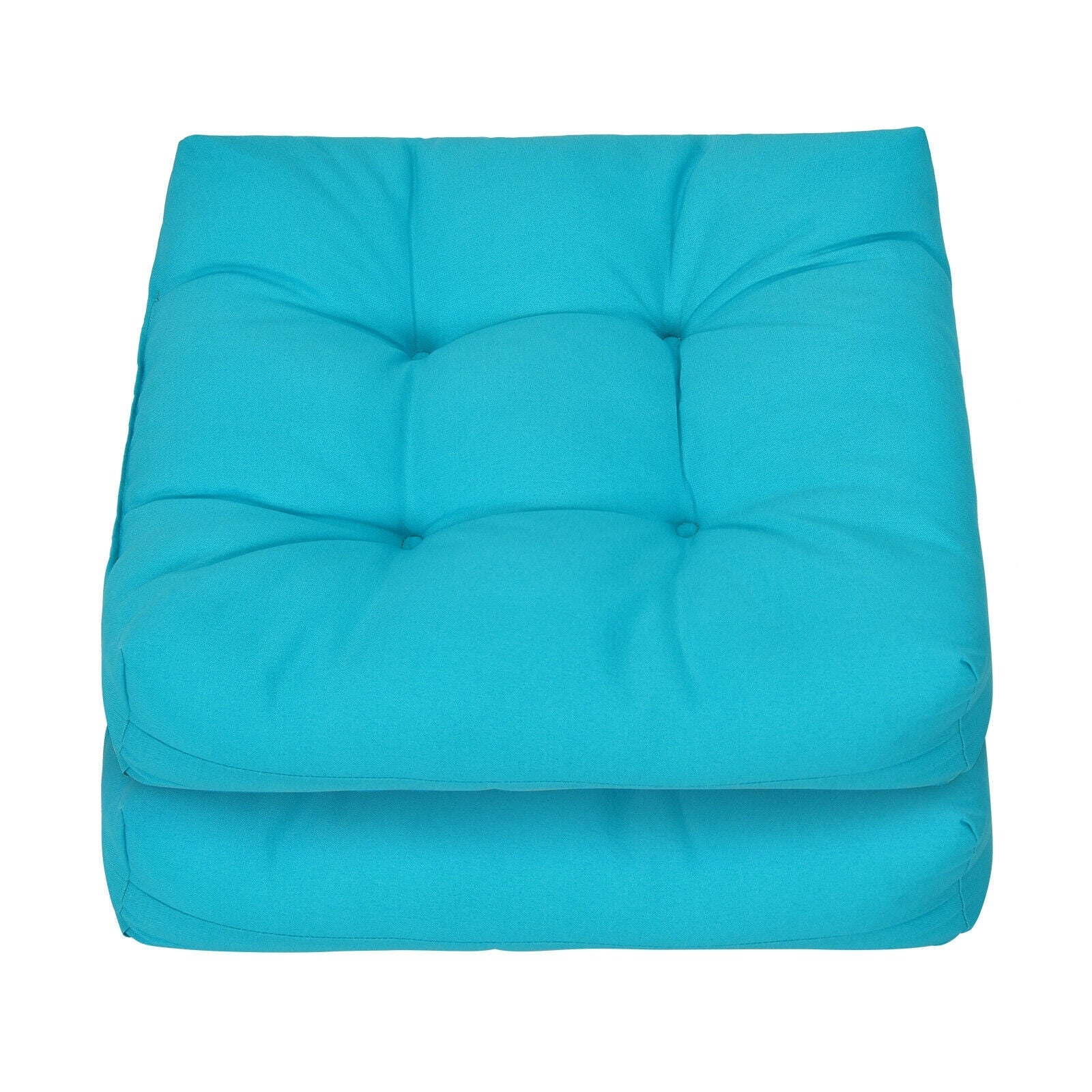 21 Inch x 21 Inch Patio Chair Seat Cushion, Turquoise Outdoor Furniture Accessories at Gallery Canada