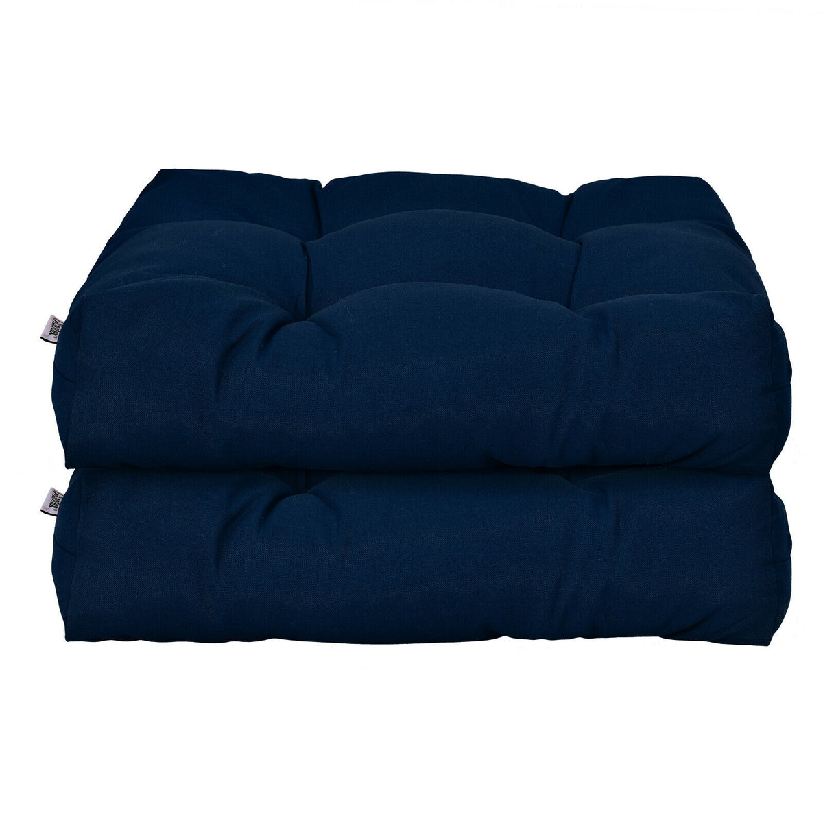 21 Inch x 21 Inch Patio Chair Cushion, Indoor Outdoor, Navy Outdoor Furniture Accessories at Gallery Canada