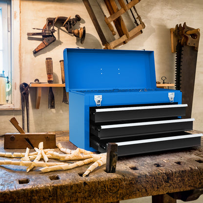 Portable Garage Tool Cabinet, 3 Drawers, Blue Garages at Gallery Canada