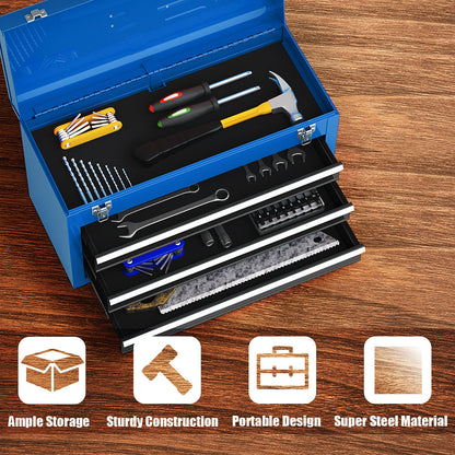 Portable Garage Tool Cabinet, 3 Drawers, Blue Garages at Gallery Canada