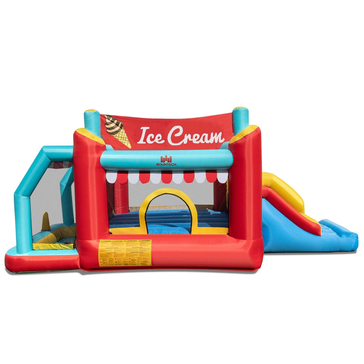 5-in-1 Inflatable Bounce House With Ball Pit, Slide, Multicolor Bounce House at Gallery Canada