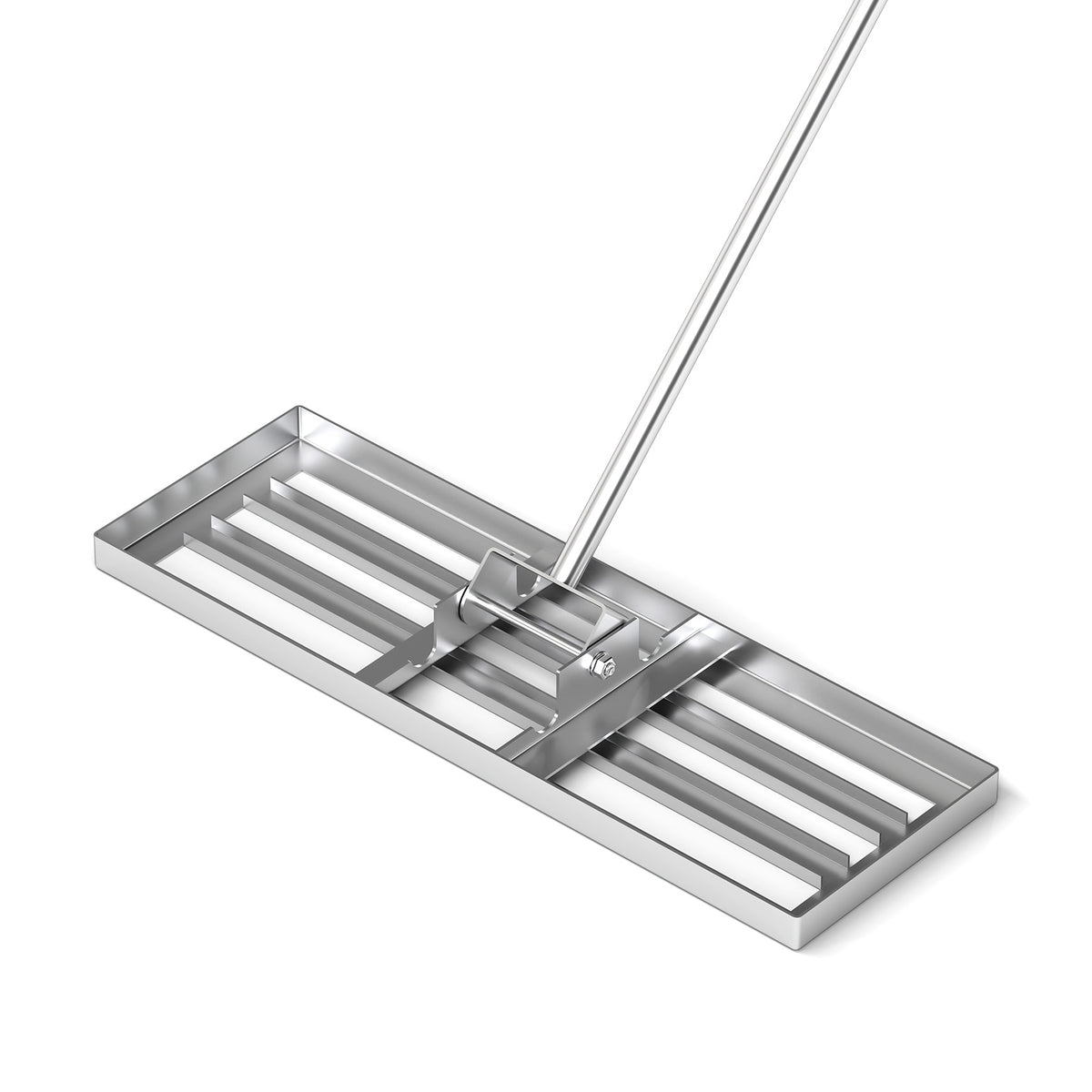 30 x 10 Inch Lawn Leveling Rake, Ergonomic Handle, Silver Lawn Care Tools at Gallery Canada