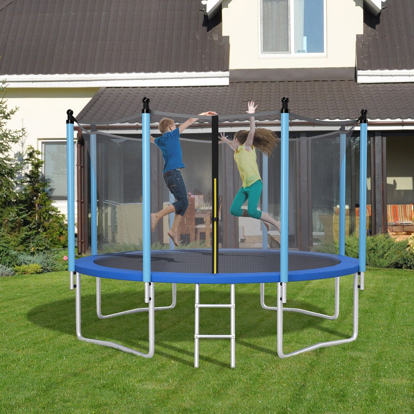 8 Feet Trampoline Safety Pad Replacement, With Fixing Straps, Blue Trampoline Accessories at Gallery Canada