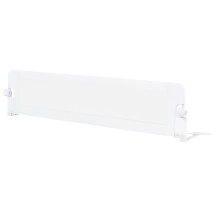 71-Inch Foldable Bed Rail, Adjustable Safety Strap, White Bed Rails White at Gallery Canada