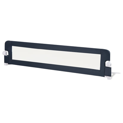 71-Inch Foldable Bed Rail, Swing Down Baby Bed Guard, Blue Bed Rails Blue at Gallery Canada