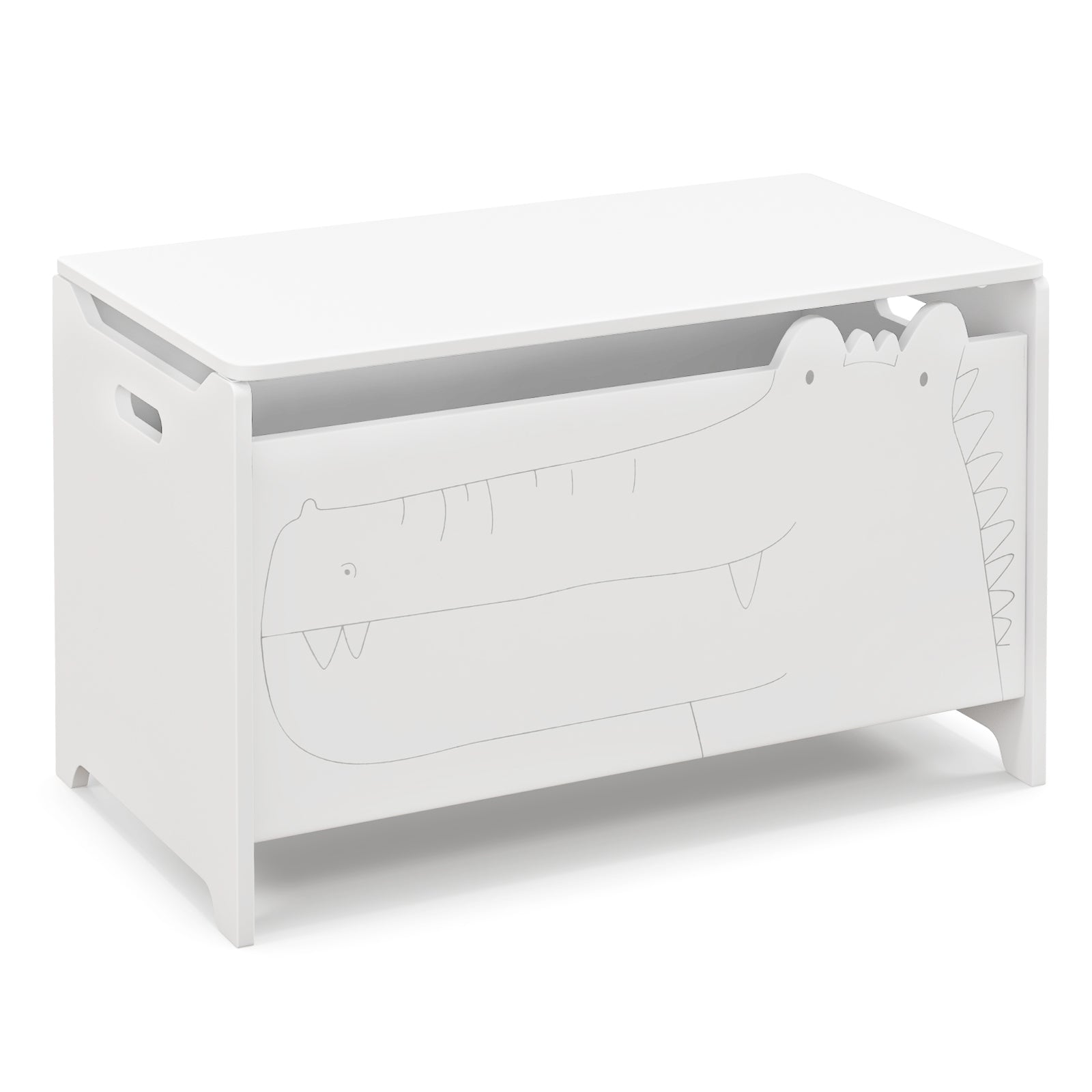 Wooden Kids Toy Box, White Kids Storage White at Gallery Canada