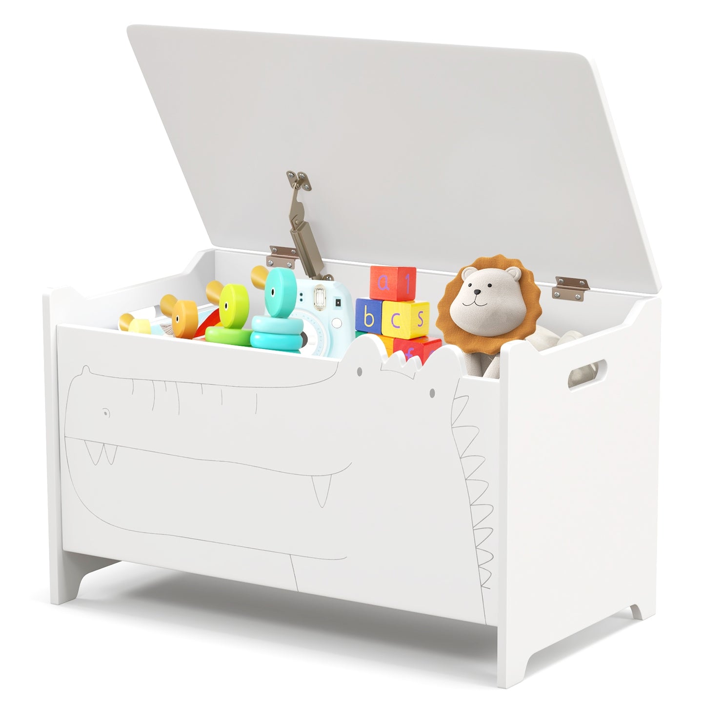 Wooden Kids Toy Box, White Kids Storage at Gallery Canada