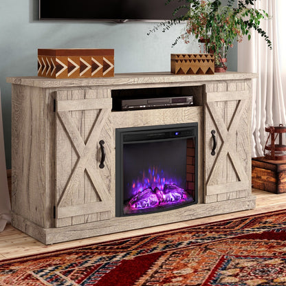 Curved Recessed Electric Fireplace Insert, 26 Inch, Remote Control Fireplaces at Gallery Canada