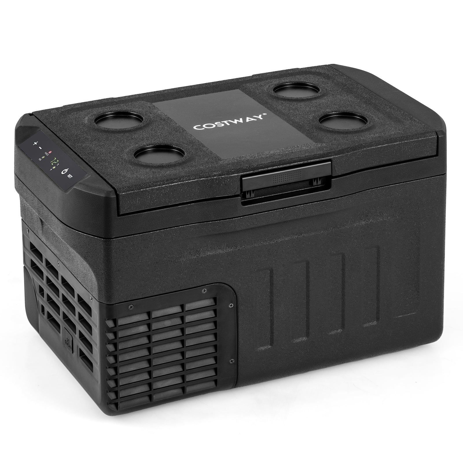 12 Volt Car Refrigerator, Adjustable Range, Divider, Camping RV Travel Coolers at Gallery Canada