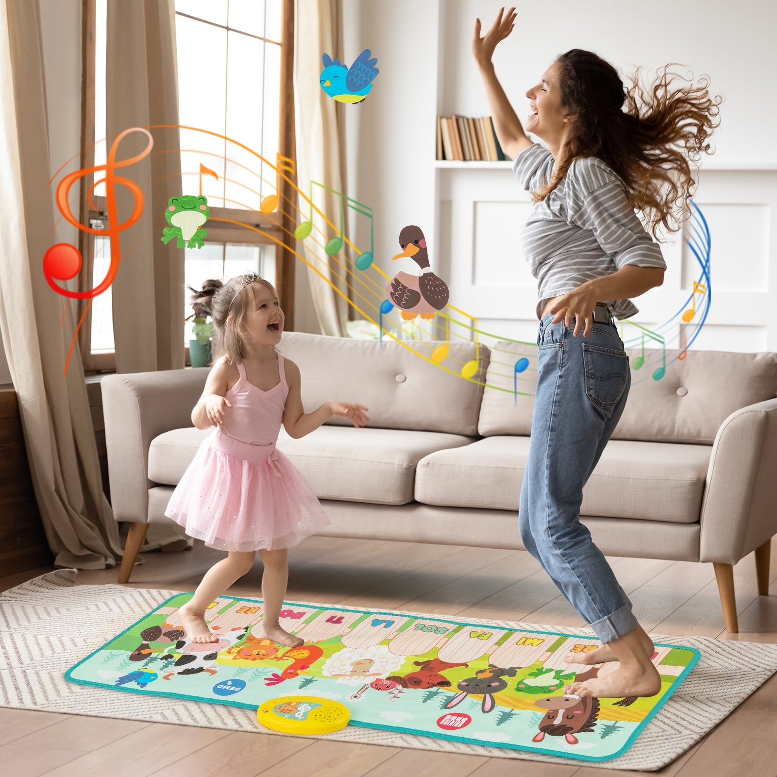 Kids Musical Mat, Animal Farm Piano, Multicolor Pianos & Keyboards at Gallery Canada