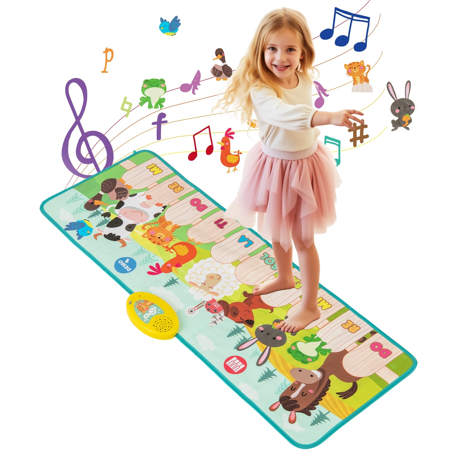 Kids Musical Mat, Animal Farm Piano, Multicolor Pianos & Keyboards at Gallery Canada