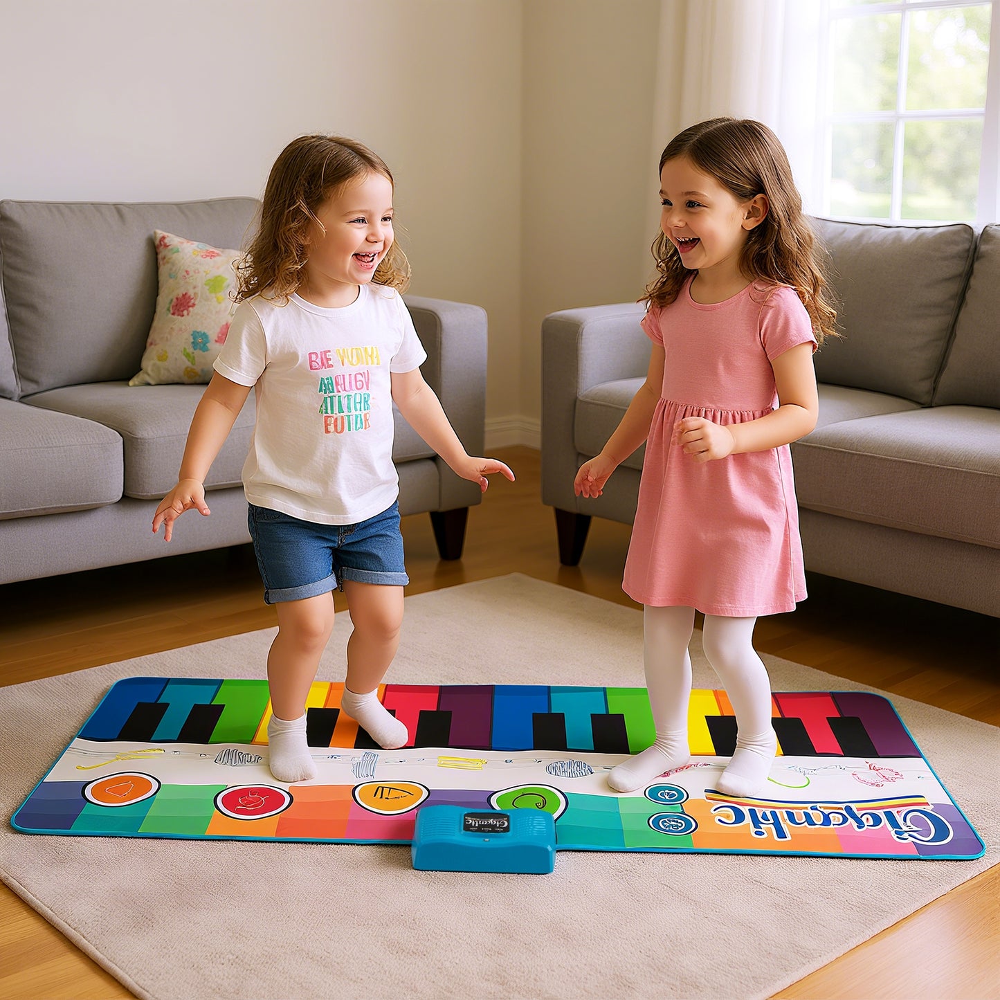 Kids Floor Piano Dance Mat, 8 Instrument Sounds, Multicolor Pianos & Keyboards at Gallery Canada