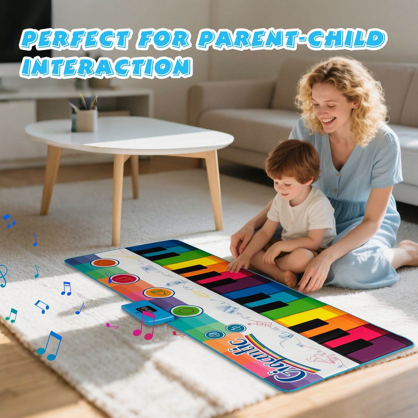 Kids Floor Piano Dance Mat, 8 Instrument Sounds, Multicolor Pianos & Keyboards at Gallery Canada