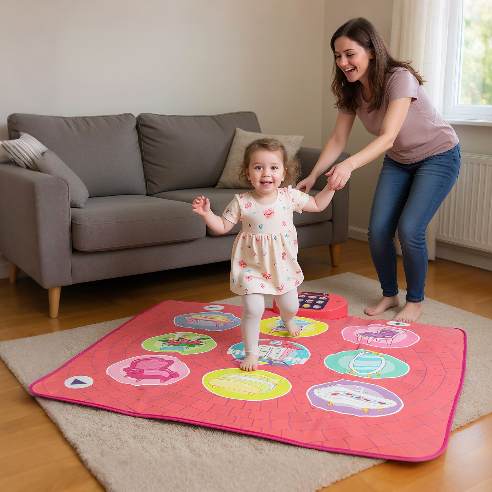 Kids Dance Mat Game Toy, Pink Pianos & Keyboards at Gallery Canada