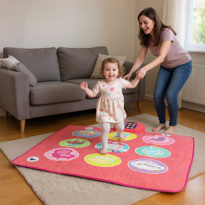 Kids Dance Mat Game Toy, Pink Pianos & Keyboards at Gallery Canada