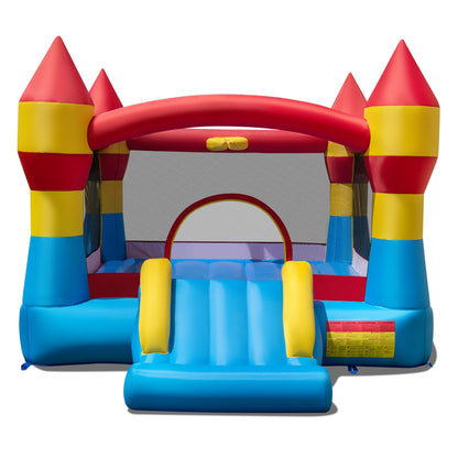 3-in-1 Kids Bouncer with Slide, Basketball Hoop, Large Jumping Area Bounce House at Gallery Canada