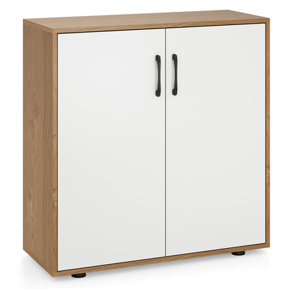 Coffee Bar Cabinet, Adjustable Shelf, 5-Position, Natural Sideboards Cabinets & Buffets at Gallery Canada