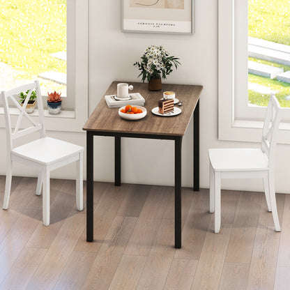 Wood Dining Chair Set, Rubber Wood Legs, Curved Backrest, White Dining Chairs at Gallery Canada