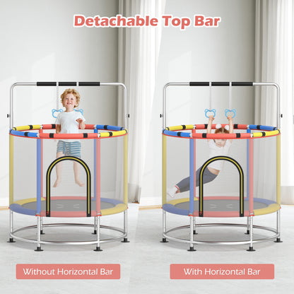 55" Kids Trampoline, For 3-6 Years Old Boys And Girls, Red Trampolines at Gallery Canada