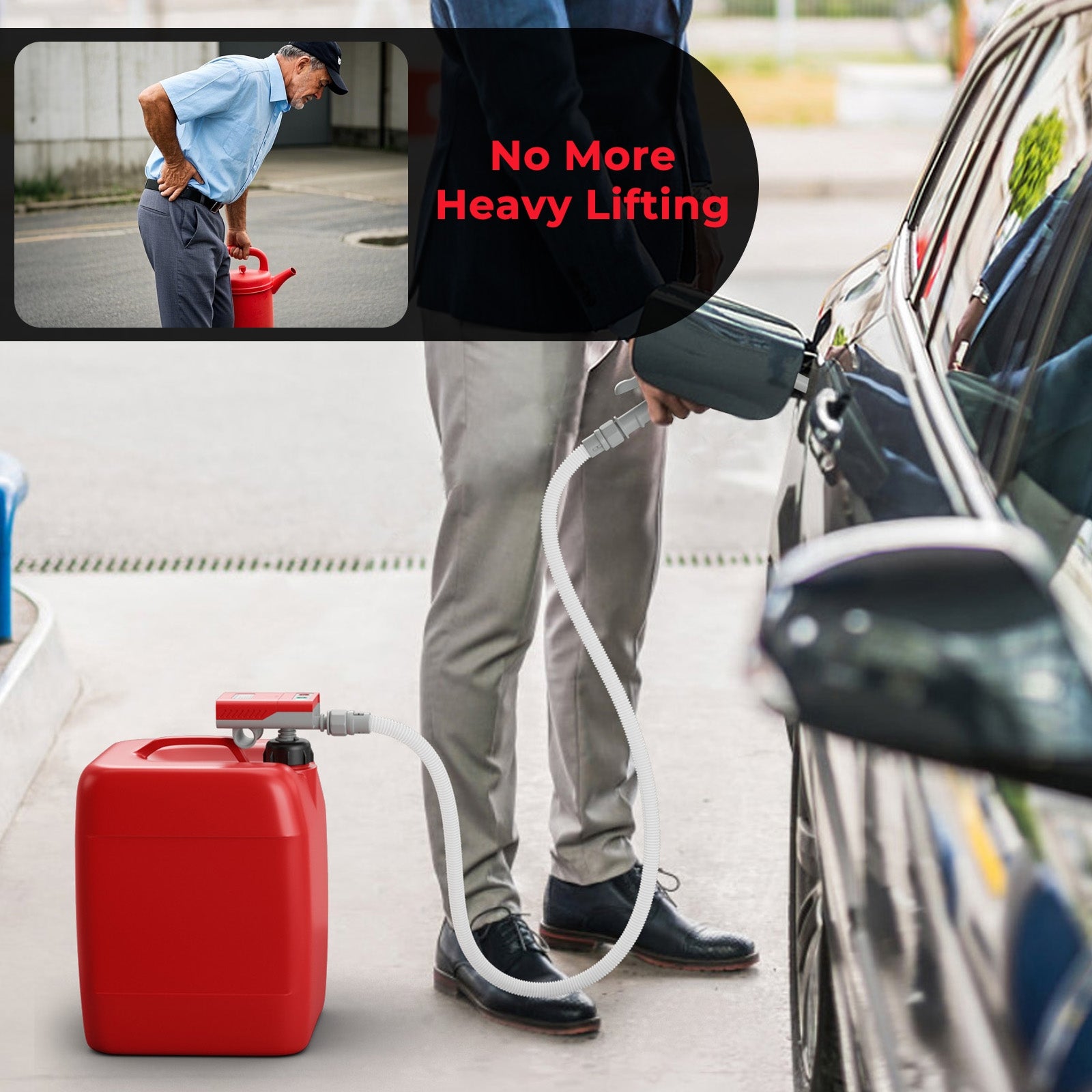 Fuel Transfer Pump With Nozzle, Flow Control And Stop Sheds & Outdoor Storage at Gallery Canada