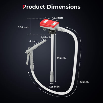 Fuel Transfer Pump With Nozzle, Flow Control And Stop Sheds & Outdoor Storage at Gallery Canada