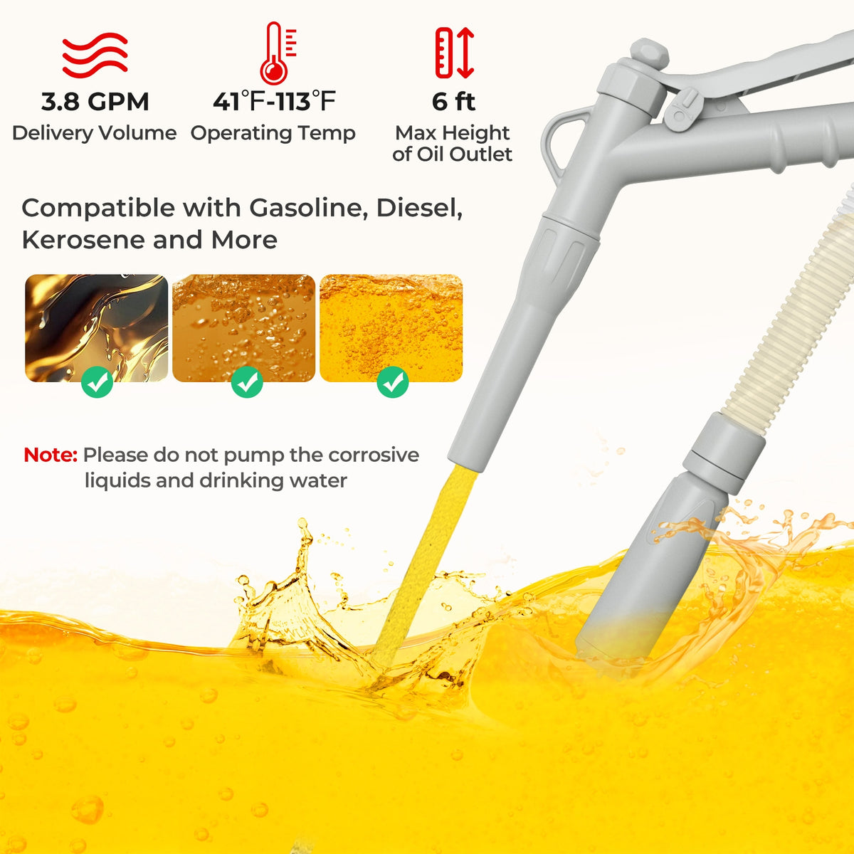 Fuel Transfer Pump With Nozzle, Flow Control And Stop Sheds & Outdoor Storage at Gallery Canada