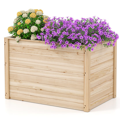 Wooden Raised Garden Bed, Elevated Planter Box, Open-Ended Base Raised Garden Beds at Gallery Canada