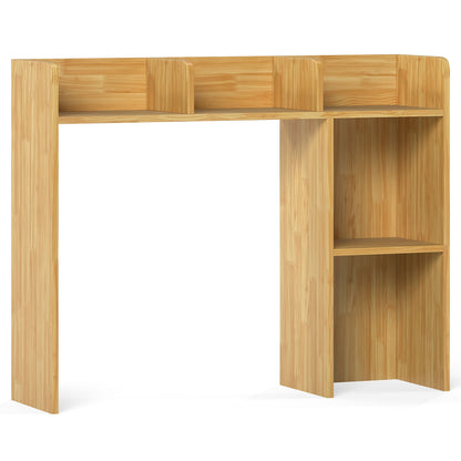 3-Tier Desk Bookshelf, 4 Shelves, Beige Bookcases at Gallery Canada
