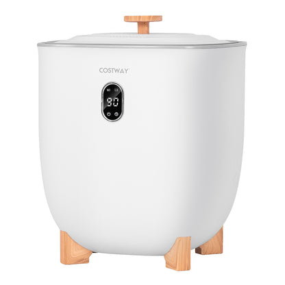 25L Towel Warmer Bucket, 2 Temperature Settings, Auto Shut Off, White Dryers at Gallery Canada