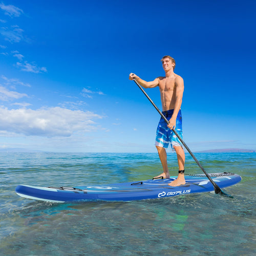 Inflatable Stand Up Paddle Board, S, With Premium Accessories, Blue