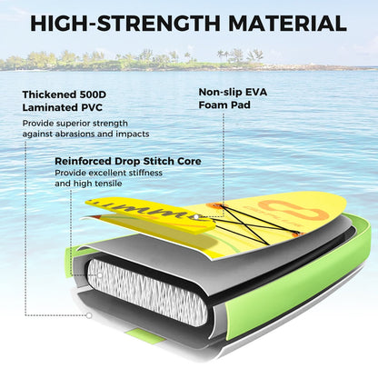 Inflatable Stand Up Paddle Board, iSUP Accessories, 3 Fins, S Surfing at Gallery Canada