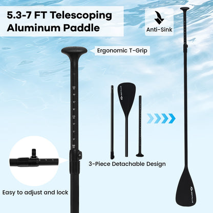 Inflatable Stand Up Paddle Board, 3 Fins, Backpack, S Surfing at Gallery Canada