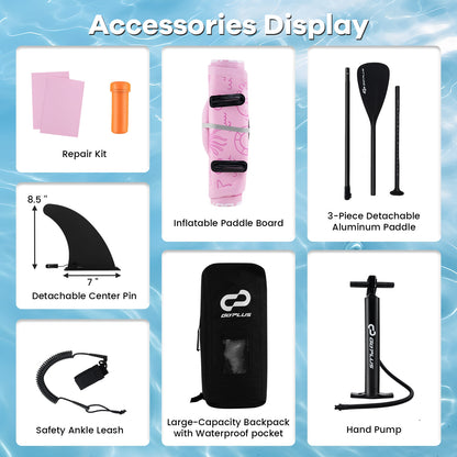 Inflatable Stand Up Paddle Board, 3 Fins, Backpack, S Surfing at Gallery Canada